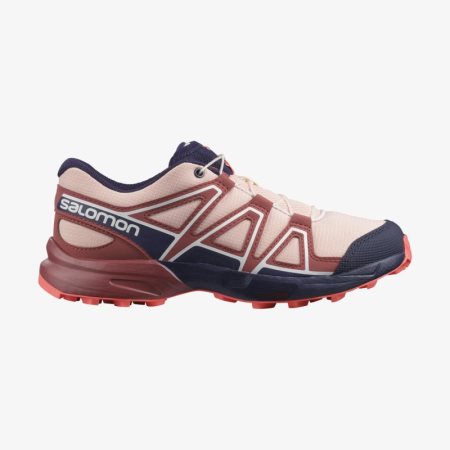 Salomon SPEEDCROSS Laufschuhe Kinder Koralle [3IEX-J]